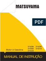 Manual de Peração MOTOR a GASOLINA 4,0 Hp 5,5 Hp e 6,5 Hp - Full