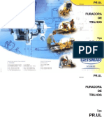 Manual Furadora de TrilhoPRUL - GX.200 - 228057 - GDB BRESIL - PT