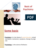 Basic of Psychiatry: Dr. Fidia Mumtahana