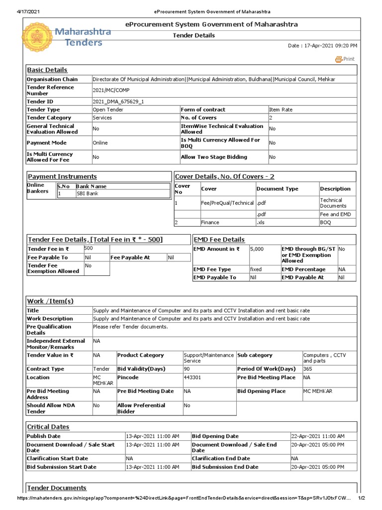 basic-details-eprocurement-system-government-of-maharashtra-pdf