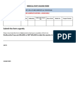 VACCINATION FORM