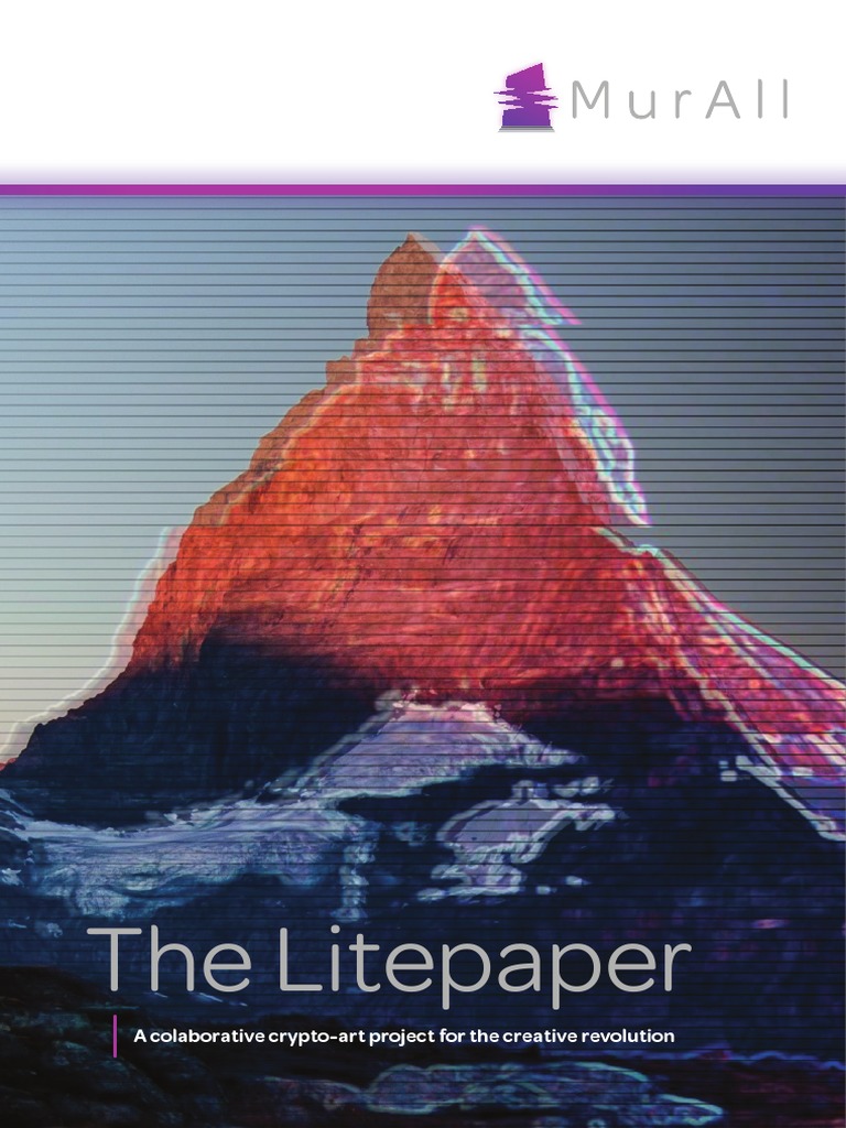 Blockchain Startup LitePaper | PDF | Mural | Array Data Structure