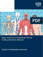Basic Anatomy & Physiology Clinical Coding Instruction Manual