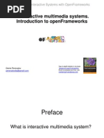 Download OpenFrameworks lections 1 Interactive multimedia systems  by Denis Perevalov SN50549058 doc pdf