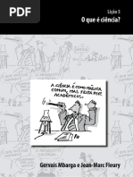 O que é ciências (MBARGA; FLEURY,2010)