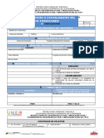 Formato de Exención, Convalidación y Registro Del Proyecto de SC UNES