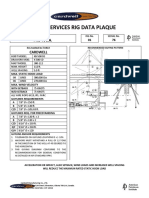 PROP-1 Rig Data Plaque KB 500 300-112