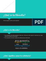 Qué Es La Filosofía