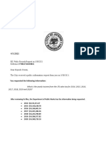 Yearly City of Jackson Income From The 1% Sales Tax, 2014-2020