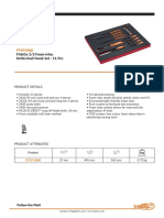 Fit&Go 2/3 Foam Inlay Knife/Awl/Hook Set - 11 PCS: Product Details