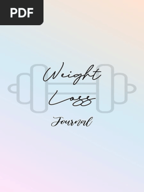 Weight Loss Journal HalfLetter