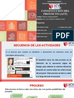 Acta de Constitución Del Proyecto (Acp)