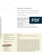 Iyengar Et Al - The Origins and Consequences of Affective Polarization in The United States