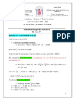TD Echant Et Estimation Corrigé Série 1 PDF