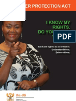 Consumer Protection Act: I Know My Rights. Do You Know Yours?
