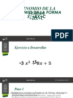 Trinomio de La Forma +BX+C: WWW - Ucundinamarca.edu - Co