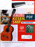 Scan Katalog Kesenian SMP