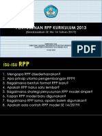 Peraturan Pembuatan RPP