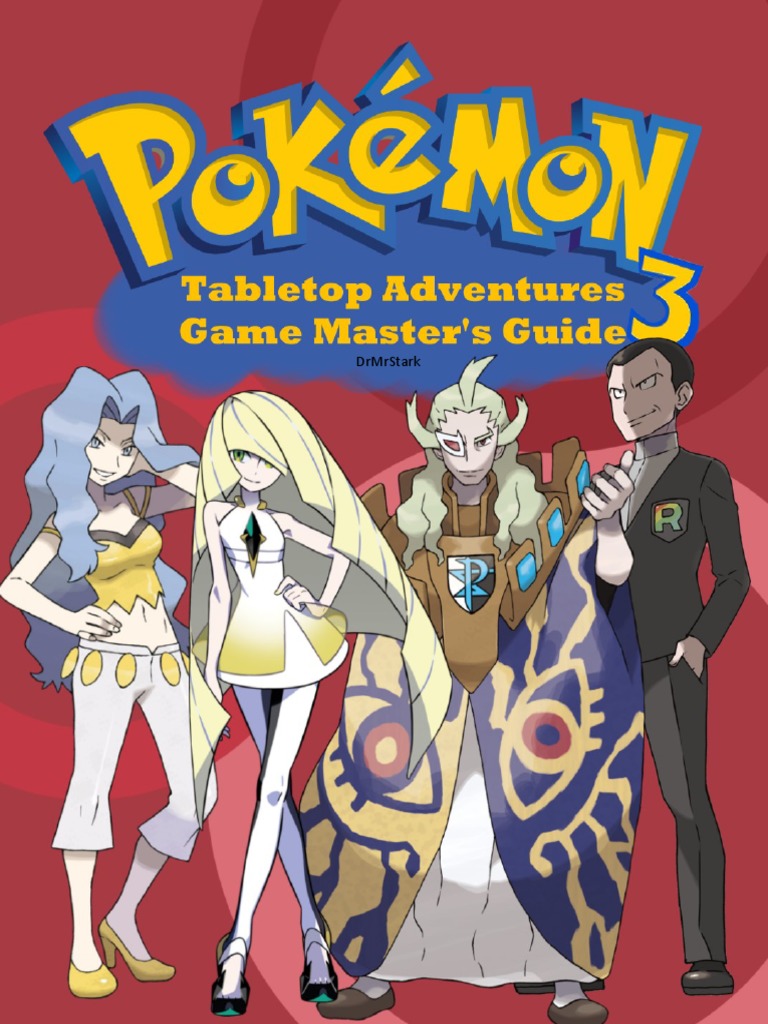Pokémon Tabletop Adventures Guide | PDF | Tabletop Role Playing Game ...