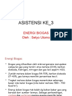 Asistensi Ke - 3 - Prakt - Biogas - CN - Ratio