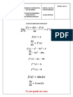 Clase de Derivadas Parciales Martes