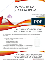 Actualización de Las Pruebas Psicometricas