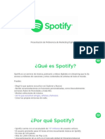 Presentación Spotify
