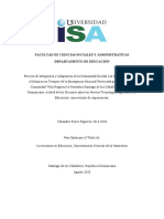 Proyecto de Investigacion Centro Educativo Politecnico Prof. Juan Bosch, Comunidad Villa Progreso Santiago de Los Caballeros YOHANDYS REYES