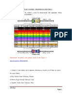 Codigo de Colores Ejercicios