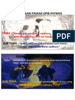 Paskah GPIB Patmos Membangun Masyarakat Sejahtera