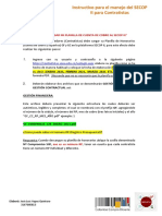 Instructivo para El Manejo Del SECOP II para Contratistas2021