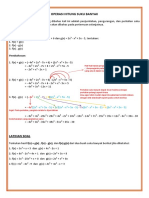 Operasi Hitung Suku Banyak