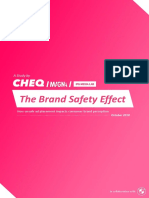 The Brand Safety Effect CHEQ Magna IPG Media Lab