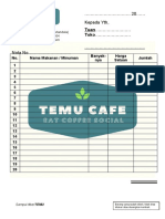 Nota Temu Cafe