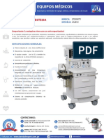 Máquina anestesia multifuncional