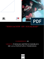 Cuadernos20 Veinte Poemas Imprescindibles Literatura Femenina