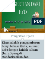 Pengertian Dari Eyd