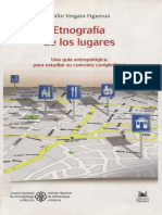 Abilio Vergara - Etnografía de Los Lugares. Una Guía Antropológica Para Estudiar Su Concreta Complejidad