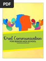 Oral Communication: For Senior High School