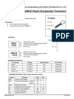 TO-92MOD Plastic-Encapsulate Transistors: 2SD667,2SD667A