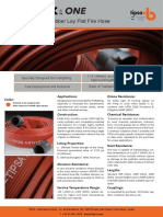 Classic Extruded Rubber Lay Flat Fire Hose