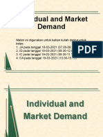 Individual & Market Demand