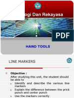 Teknologi Dan Rekayasa: Hand Tools