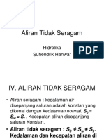 BAB IV - Aliaran Tidak Seragam