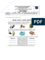 Guia de Trabajo Naturales 19 Abril 2021