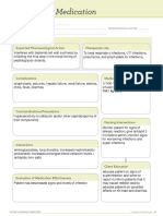 Medication: Expected Pharmacological Action Therapeutic Use