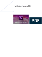 Cara Instal Adobe Premiere CS6
