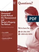 Homestead Credit Refund (For Homeowners) and Renter's Property Tax Refund