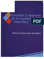 PDF Guadarrama Direccion y Asesoria en La Investigacion Cientifica