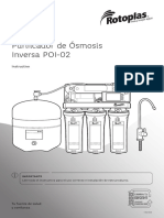 Purificador Osmosis Manual
